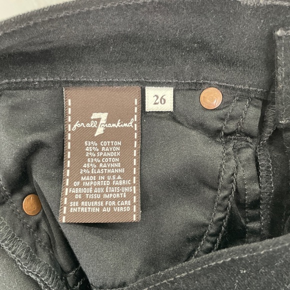 Seven for All Mankind The Skinny Velvet - Picture 2 of 4